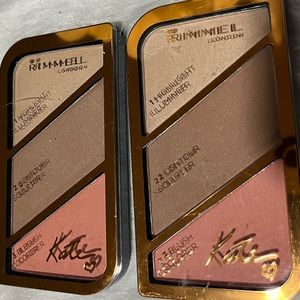 Lot of 2 Rimmel’s Kate sculpting Palette
